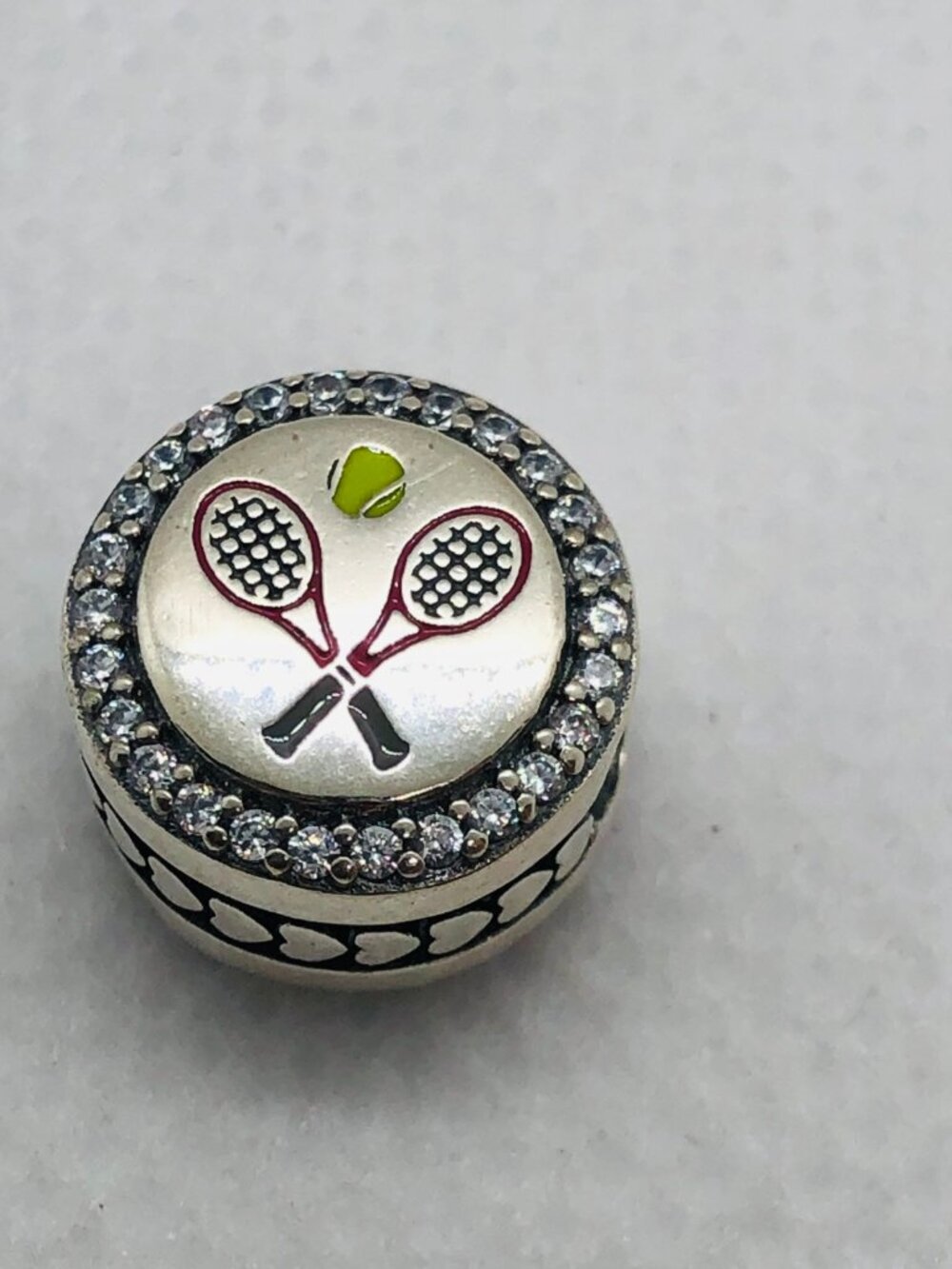 ✨ ✨Pandora Tennis Racket Bead Charm S925 Silver with box